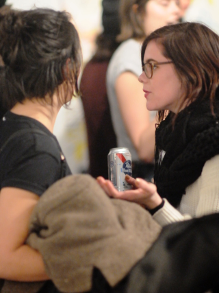 Illustration for article titled Look at these Montreal hipsters, all drinking PBR